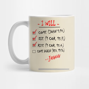 Jesus's To Do List Mug